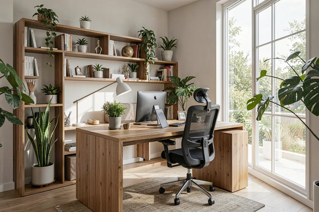 Modernes Homeoffice, Seed 12345